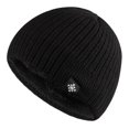 thumbnail image 3 of Autumn/Winter Fleece Thick Knitted Thermal Blend Hat, 3 of 5