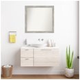 thumbnail image 5 of Amanti Art Custom Wall and Bathroom Mirror (29.5 x 31.5 in.), Dove Greywash Narrow Frame, 5 of 7