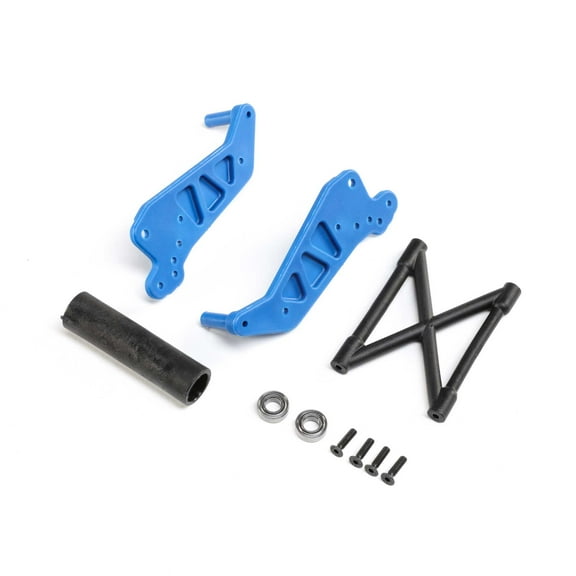 Losi Wheelie Bar Set Blue LMT LOS241053 Electric Car/Truck Option Parts