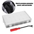 thumbnail image 4 of Peahefy Qii Lu 240Pcs 12 Sizes Car Rivet Trim Clips Body Retainers Plastic Moulding Rivet Kit With Box, 4 of 8