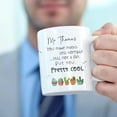 thumbnail image 2 of Personalized Math Teacher Mug, Cute Cactus Design, White Ceramic Coffee Cup, Gift For Educators, Teachers’ Lounge Humor, Birthday, Back To School, Christmas, 11oz, 2 of 4