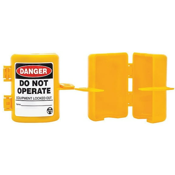 Zing Forklift Lockout,Yellow 7293