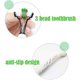 thumbnail image 2 of 3pcs pet 3 head multi angle toothbrush oral cleaning products, 2 of 5