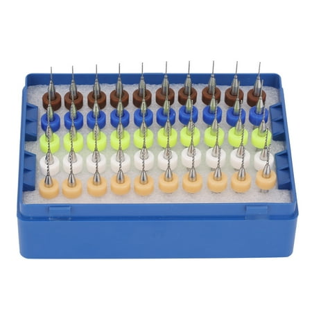 

50pcs 0.5-0.9mm Carbide Micro Drill Bits Set for PCB Circuit Board Carving & Electronics High Precision Mini Drill Kit for Detailed PCB Fabrication - Durable Tools for Hobbyists