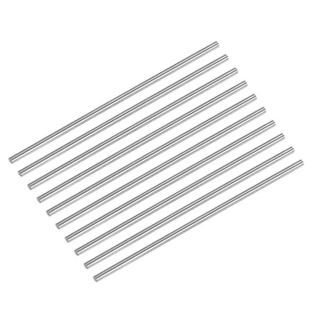

Uxcell 1.7x60mm(Dia -0/-0.01mm) Round Steel Rod 63-65 HRC HSS Lathe Bar Tool 10Pack