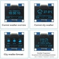 thumbnail image 2 of KeeYees WiFi ESP8266 Weather Station Kit for IoT with Tutorial, GY-BME280 Temperature Humidity Atmospheric Pressure, 2 of 6