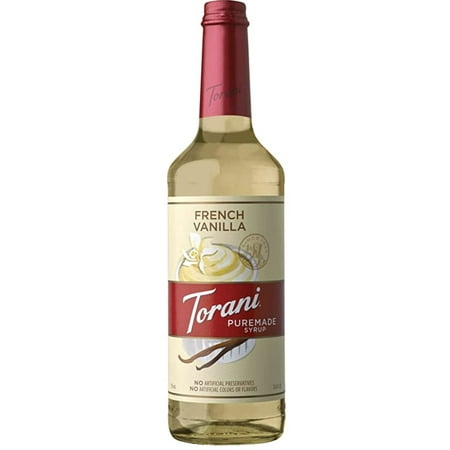 Torani 750 mL Puremade French Vanilla Flavoring Syrup