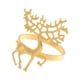 thumbnail image 3 of Anillos de servilleta con forma de ciervo, anillo de reno con forma de alce para servilletas de cena, porta servilletas Oro, 3 of 9