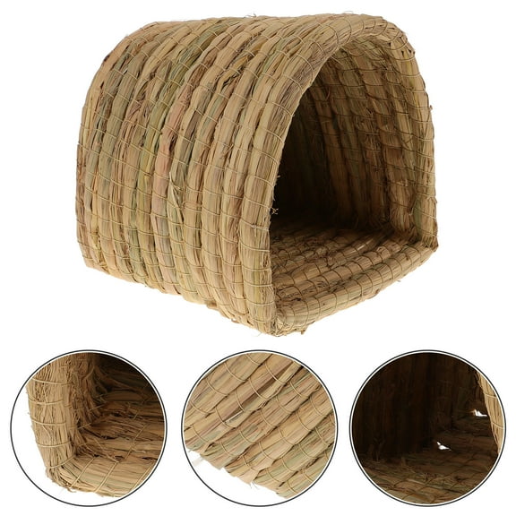 TEHAUX Chicken Coop Nest Pet Sleeping House Small Hamster for Green