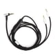 thumbnail image 1 of Cable de auriculares Cable de auriculares Cable de auriculares Cable de audio de repuesto Cable de aCable de auriculares, cable de audio negro buena conductividad eléctrica para Sennheiser HD202 HD497, 1 of 8