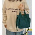 thumbnail image 5 of Kukuzhu Corduroy Crossbody Bag Women Casual Retro Tote Bag Large Top Handle Shoulder Bag Hobo Bag, 5 of 5