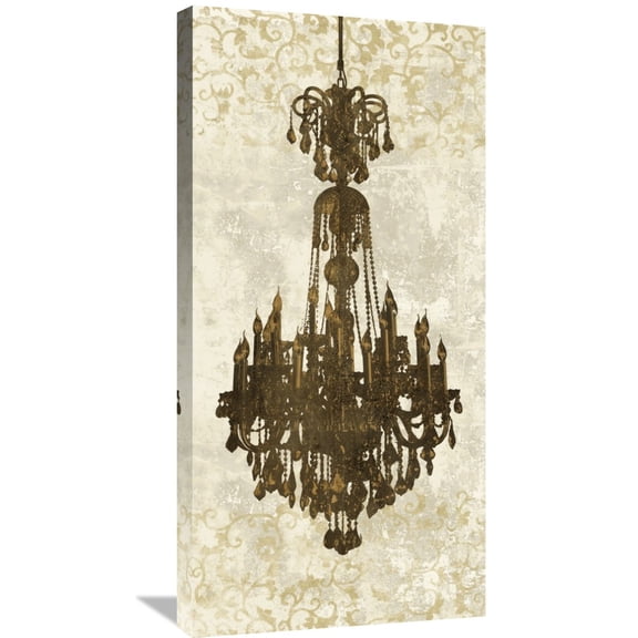 Global Gallery Remy Dellal,'Panneau Chandelier II' Stretched Canvas Artwork