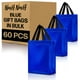thumbnail image 1 of Bolsas de regalo Nush Nush, 60 unidades, azules, reutilizables, 20 x 10 x 25 cm, 1 of 6
