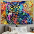thumbnail image 2 of Orinice Owl Tapestry Wall Hanging Unique Style Graphic Tapestries Home Wall Decor Art Living Room Bedroom Apartment Farmhouse Dorm 40x30inch, 2 of 6