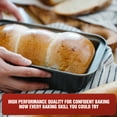 KITESSENSU 2 Pack Bread Pan, Nonstick Loaf Pan with Easy Grips Handles