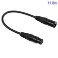 thumbnail image 1 of Balanced XLR Cable Microphone Cable Speakers & Pro Devices Male To Female Audio Line 30cm, 1 of 5