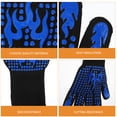 thumbnail image 4 of 1 par de guantes aislantes térmicos para barbacoa, guantes protectores para horno microondas, guantes para horno, 4 of 5