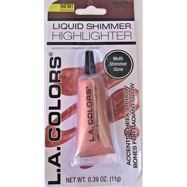 2 Pack L.A. Colors Liquid Shimmer HIGHLIGHTER CBLH203 0.39oz Walmart