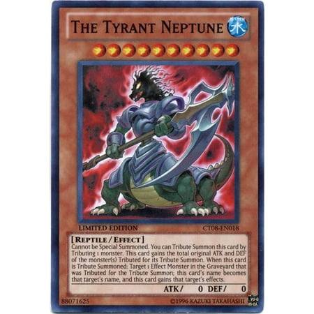 Neptune Carpet - YuGiOh Holiday Tin Promo Tyrant Neptune CT08-EN018