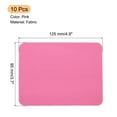 thumbnail image 2 of Uxcell Fabric Patch Iron-on Patches Pink 4.9"x3.7" for Clothes Pack of 10, 2 of 6