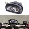 thumbnail image 3 of Velocímetro digital universal LCD para motocicleta, odómetro, tacómetro, 199 km / h, 1200 rpm, medidor de 6 marchas con luz de fondo para medidor de shamjiam velocímetro de la motocicleta, 3 of 8