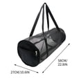thumbnail image 3 of Xihbxyly Ofertas Del Día Liquidación Bolsa para Equipo de Baloncesto, Voleibol y Fútbol, Bolsa de Lona Deportiva Oxford, Ligera, Portátil, para Fitness, Bolsa de Almacenamiento para Pelotas, Bolsa de, 3 of 7