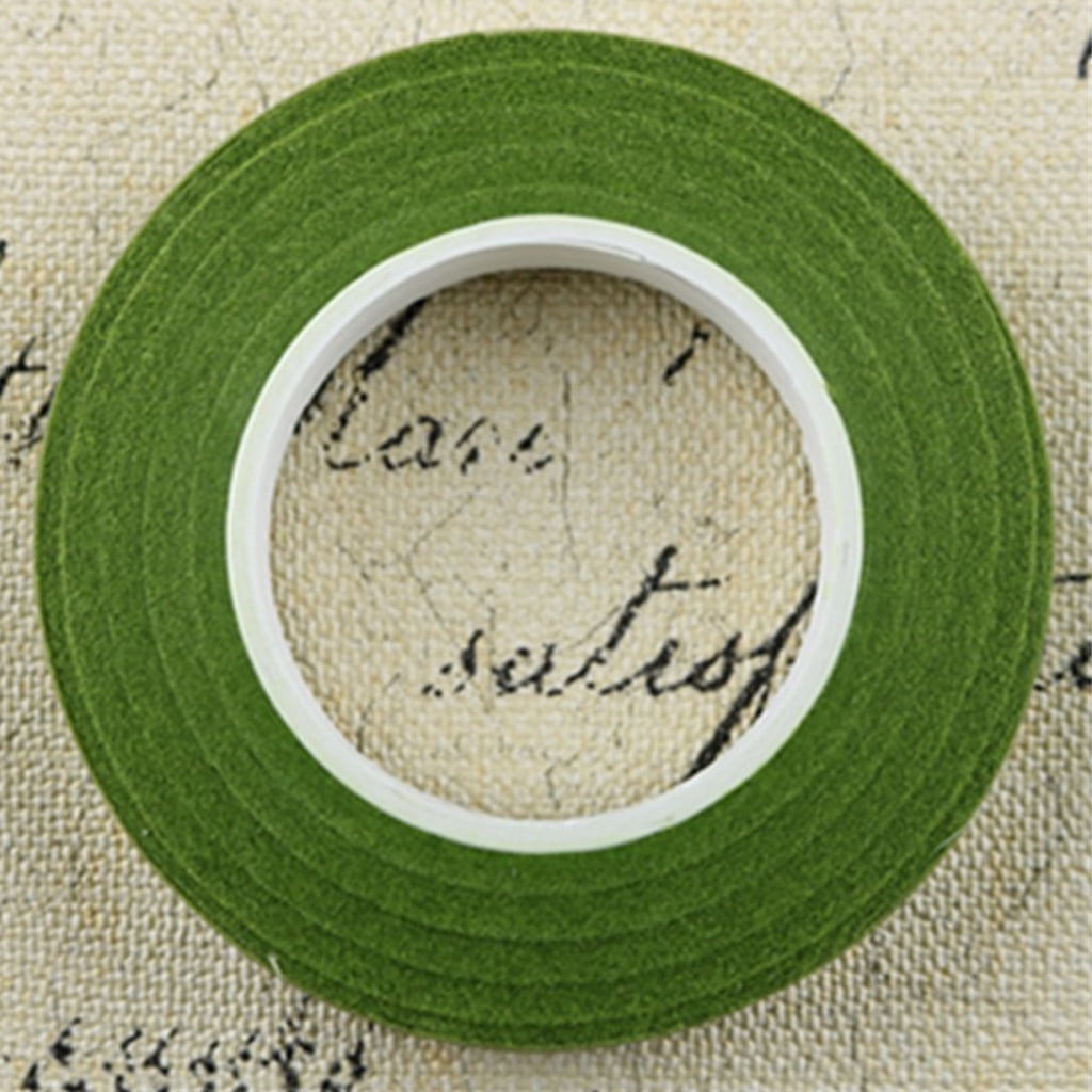 12 Pieces Wrapping Tapes Accessories for crafts Manual Easy to Use Olive Green, 30m