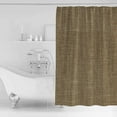 thumbnail image 2 of Shower Curtain for Bathroom Farmhouse BrownWaterproof Bath Curtains Shower Curtains with Hooks,Vintage LinenBathroom Curtain Privacy Drapes for Bathtubs Toilet 72x72in, 2 of 9