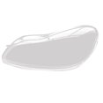thumbnail image 1 of Car Headlight Shell Lamp Shade Headlight Cover for Mercedes-Benz Left, 1 of 5