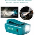thumbnail image 5 of Portable Power Inverter for Makita Battery Compatible, High-Quality Abs Plastic Wireless Power, Easy To Use Usb Charger Adapter For Camping, Working In Dark, Emergency Situations, 5 of 5