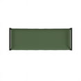 thumbnail image 6 of HomePop Modern Metal & Velvet Bench, 49.5"W x 17.25"D x 19"H, Loden Green/Black, 6 of 9