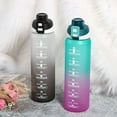 thumbnail image 4 of AMERTEER 1000ML One-button Lock Sports Water Cup Leak-proof for Gym Outdoor (Black), 4 of 5