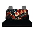 thumbnail image 6 of FUIALDOLG Bald Eagle US Flag, Washable Car Back Seat Covers 2 Pieces Decoration Non-Slip Back Seats Protectors for Car Interior Auto, 6 of 7