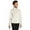 Gardenia White, variant on Women's Jacket Osito Long Sleeve 1/4 Zip Soft Fleece Jacket, White, 2XL