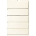 thumbnail image 4 of Hirsh 42-in Wide HL10000 Series Metal 5 Drawer Lateral File Cabinet Off White, 4 of 5