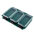 thumbnail image 2 of Caja Cebo Plástico Equipo Pesca Con 6 Compartimentos Transparente para Amantes La, 2 of 8