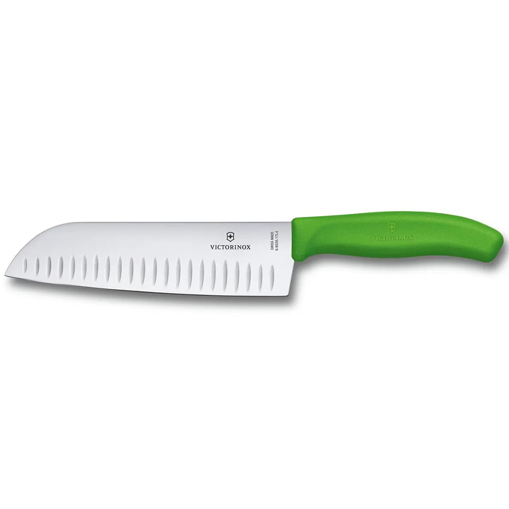 Green Swiss Classic Edge Santoku Knife - Swiss Made14.8" - Walmart.com