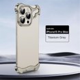 thumbnail image 1 of 2024 nueva caja anticaída del teléfono del cojín de la esquina del metal de forma especial para Iphone 15/14/13 favorable máximo, 1 of 5