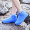 thumbnail image 1 of Protector Zapatos Lluvia Sin Deslizamiento Impermeables 1 Par Reutilizables para Actividades Al Aire Libre, 1 of 6