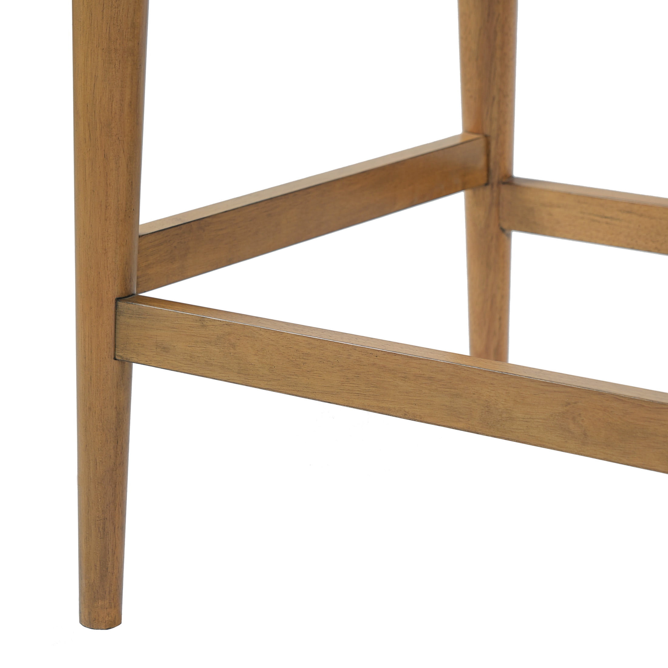 Christopher Knight Home Modern Fabric Upholstered Counter Height Bar Stools, Natural+Beige, Set of 2