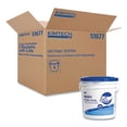 thumbnail image 3 of Wettask Wiper Bucket, White/blue, 4/carton | Bundle of 5 Cartons, 3 of 7