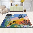thumbnail image 2 of Yayeee Area Rugs for Living Room 5.2'x4' Indoor Non Slip Washable Bedroom Carpet, Colorful Landscape, 2 of 5