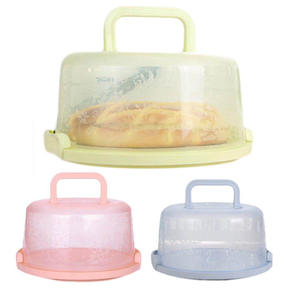 SPRING PARK Cake Carrier Storage Box, Portable Cake Carrier Cover