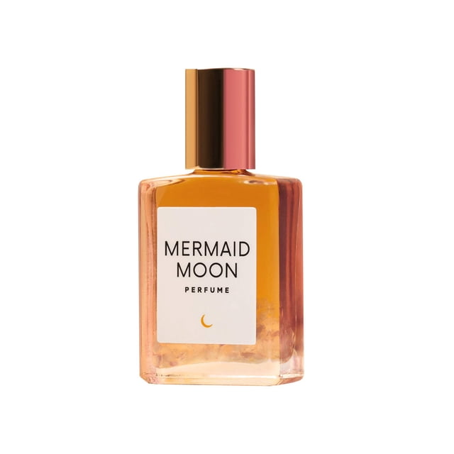 Aceite de Perfume Olivine Atelier - Aceite Corporal Aromaterapia para Mujeres, Muestra de Perfume Tamaño de Viaje, Aceite Esencial de Larga Duración 15 ml (Luna Sirena)