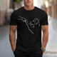 thumbnail image 1 of Tops para hombre, blusas y camisas de cuello redondo y manga corta para hombre, blusas casuales de cuello redondo con estampado de moda para hombre, blusas de cuello redondo y manga corta, camisas par, 1 of 6