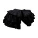 thumbnail image 1 of Falda interior de crinolina de doble cara para mujer, accesorios multicapa con decoración y volantes Negro, 1 of 9