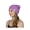 Radiant Orchid, variant on Soft Ribbed Slouchy Beanie - Teal