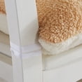 thumbnail image 5 of Xiao Hua Cojín para silla - Cojín cuadrado para silla, 20×20 pulgadas, color rosa, cojín suave para silla de oficina, cojín cómodo para sentarse, 1 pieza, 5 of 5