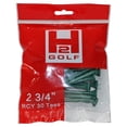 thumbnail image 3 of H2 Recycled Plastic 2 3/4" Golf Tees (30 pieces), Hunter Green, 3 of 3