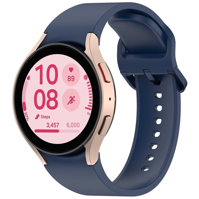 Silicone Smart Sports Watch Strap - Official Style, Soft/Skin-Friendly, Durable, Breathable, Quick Installation, Multiple Colors